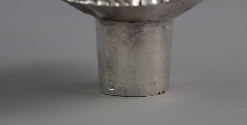 An Exceptional Set of Four Cast Silver Candlesticks London 1764/5