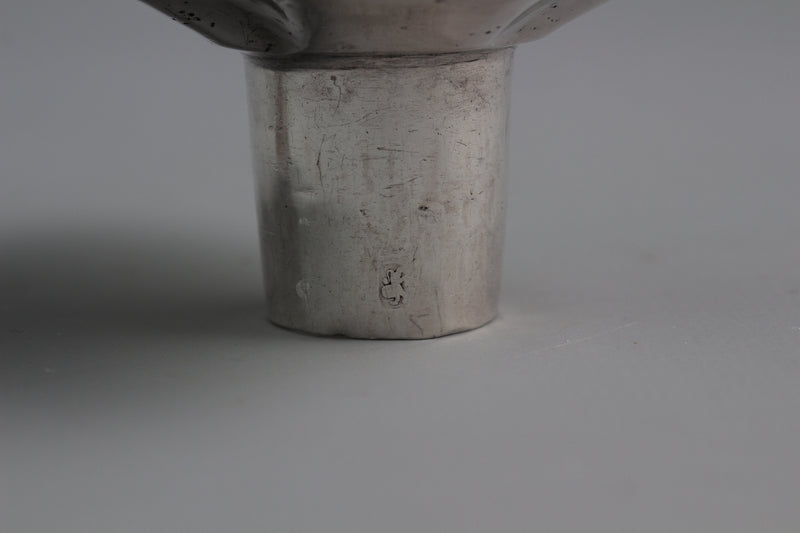 An Exceptional Set of Four Cast Silver Candlesticks London 1764/5