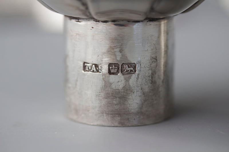 A Good Pair of Silver Candlesticks in Mid18C Style by Thomas A. Scott