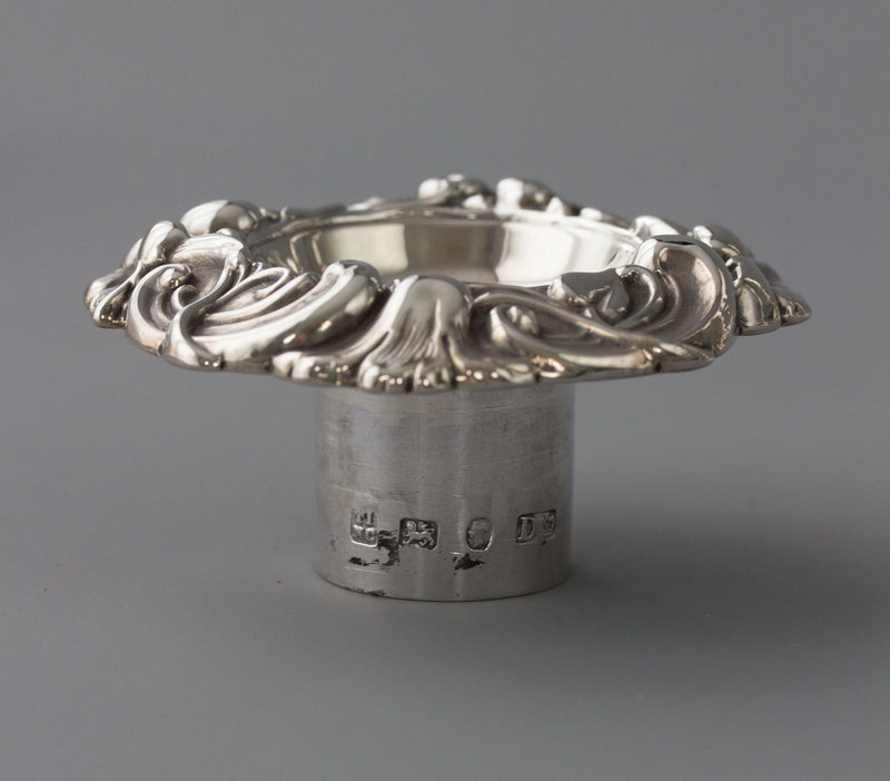 A Very Good Pair of Victorian Silver Candlesticks Sheffield 1847 by T.J. and N.Creswick