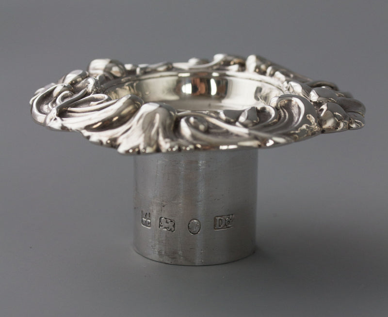 A Very Good Pair of Victorian Silver Candlesticks Sheffield 1847 by T.J. and N.Creswick