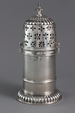 A 17th Century Silver Lighthouse Sugar Caster, London by SH