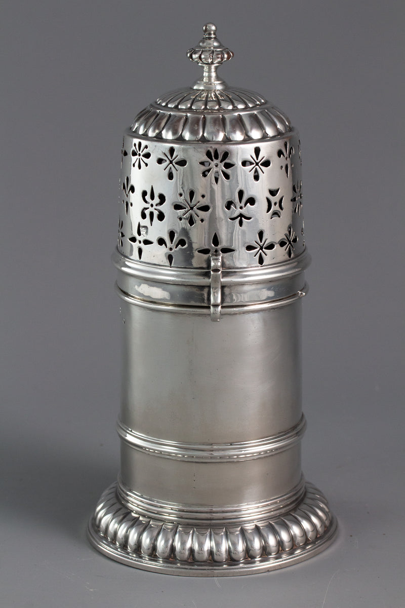 A 17th Century Silver Lighthouse Sugar Caster, London by SH