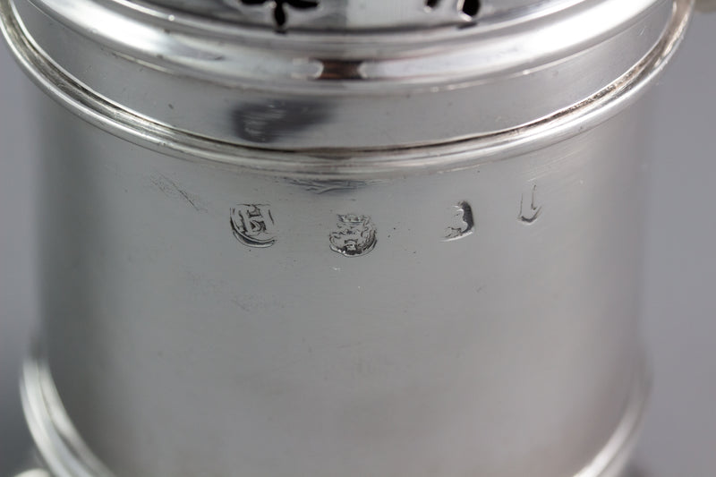 A 17th Century Silver Lighthouse Sugar Caster, London by SH