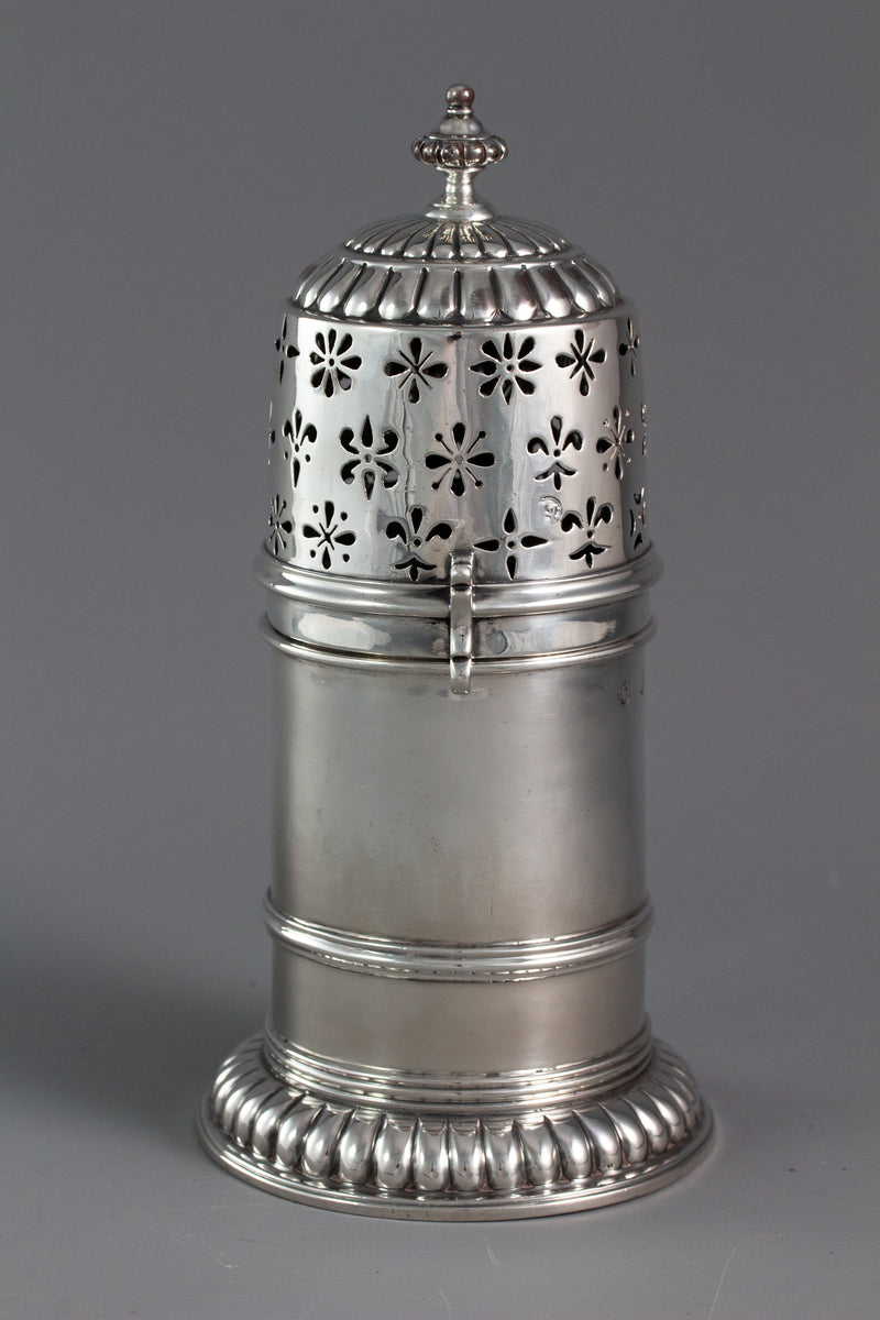 A 17th Century Silver Lighthouse Sugar Caster, London by SH