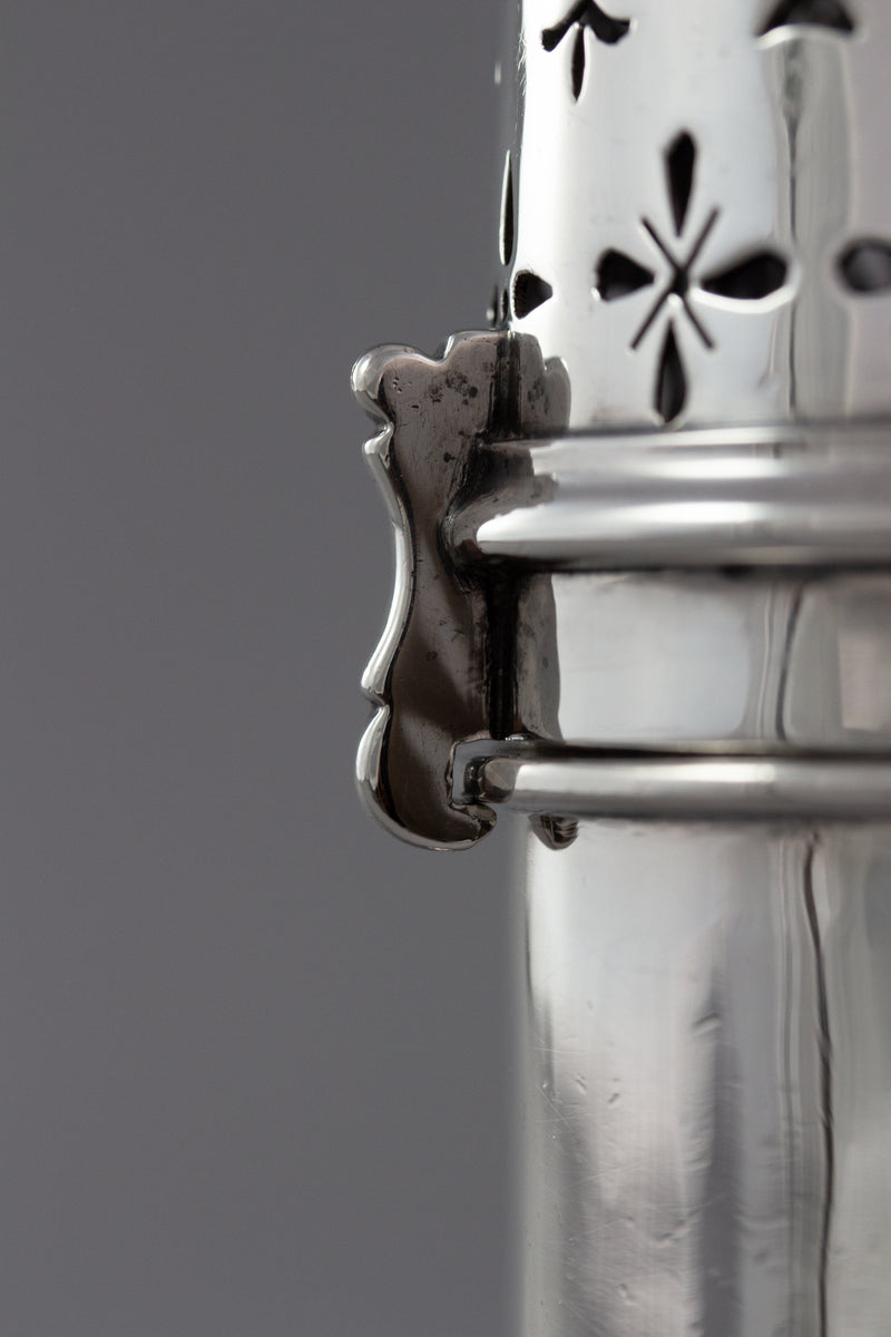A 17th Century Silver Lighthouse Sugar Caster, London by SH