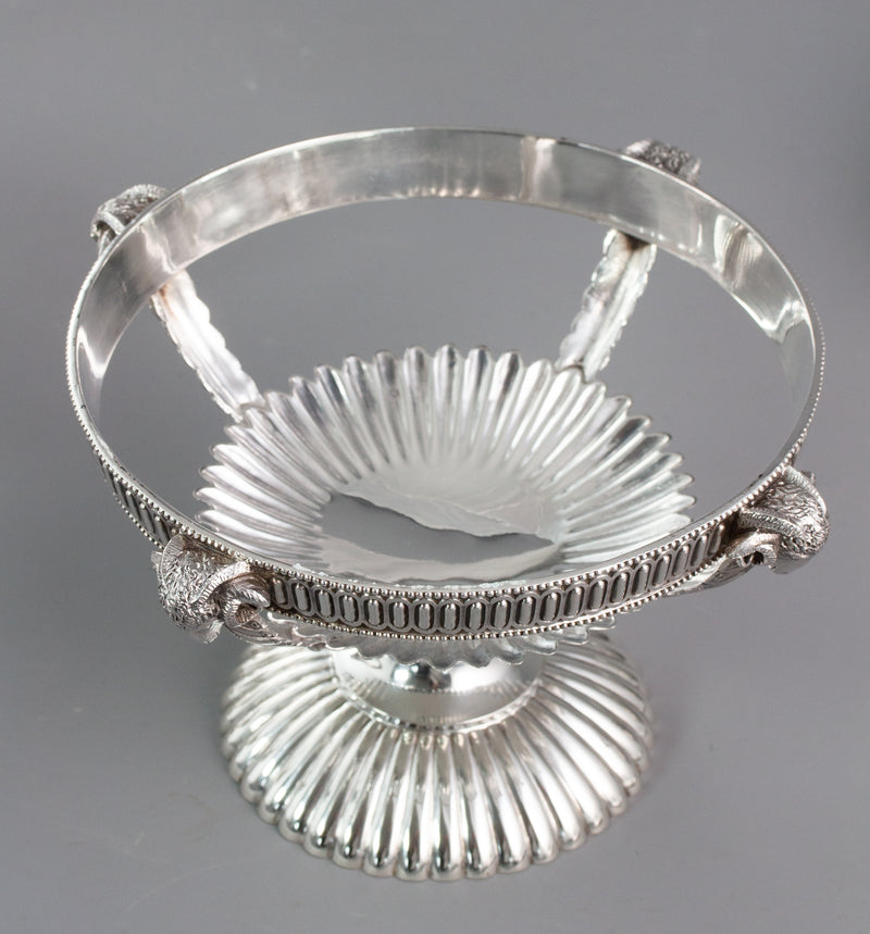A Very Fine Pair of Silver Tureens or Serving Dishes London 1868 by Robert Harper