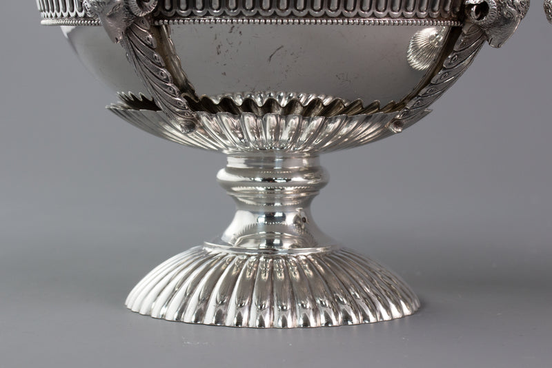 A Very Fine Pair of Silver Tureens or Serving Dishes London 1868 by Robert Harper