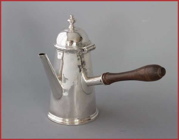 A George I Britannia Standard Silver Hot Milk Chocolate Pot, Sleath 1720