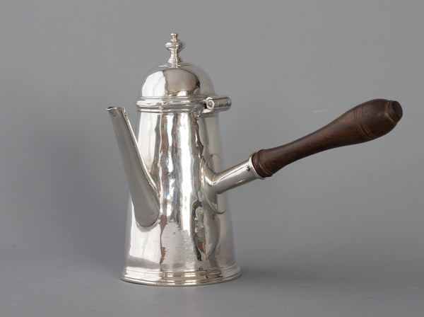 A George I Britannia Standard Silver Hot Milk Chocolate Pot, Sleath 1720