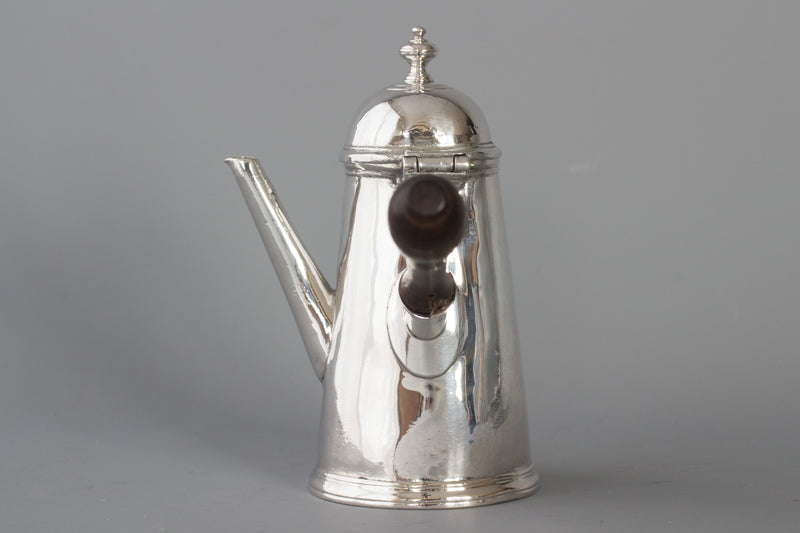 A George I Britannia Standard Silver Hot Milk Chocolate Pot, Sleath 1720