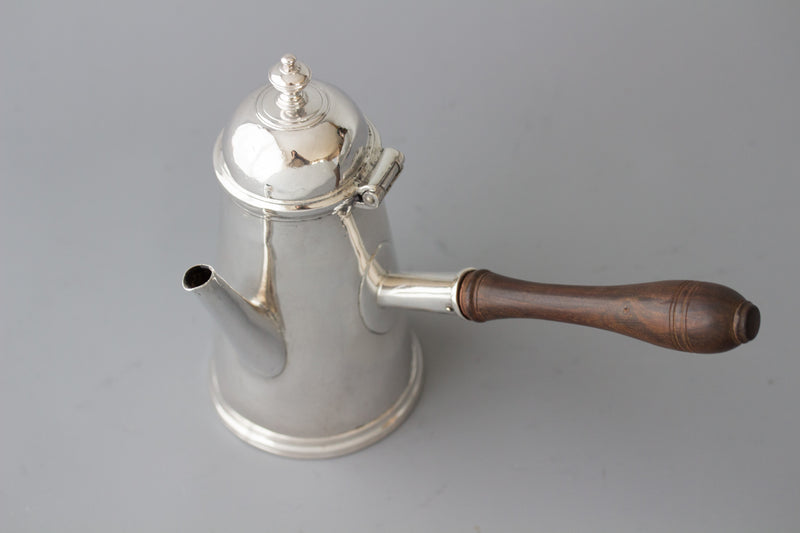 A George I Britannia Standard Silver Hot Milk Chocolate Pot, Sleath 1720