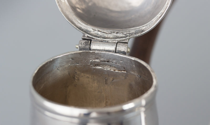 A George I Britannia Standard Silver Hot Milk Chocolate Pot, Sleath 1720