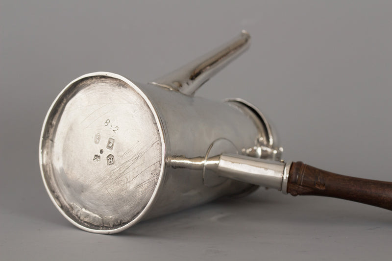 A George I Britannia Standard Silver Hot Milk Chocolate Pot, Sleath 1720