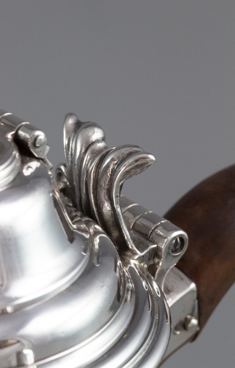 A William III Britannia Silver Chocolate Pot London 1698