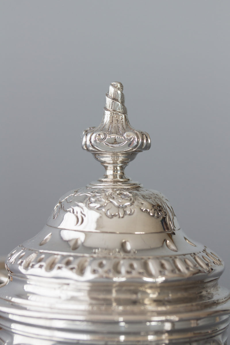 A George II Silver Coffee Pot by Samuel Courtauld, London 1752