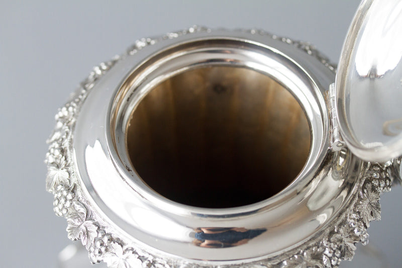 A Victorian Silver Coffee Pot by Martin, Hall & Co, Sheffield 1868