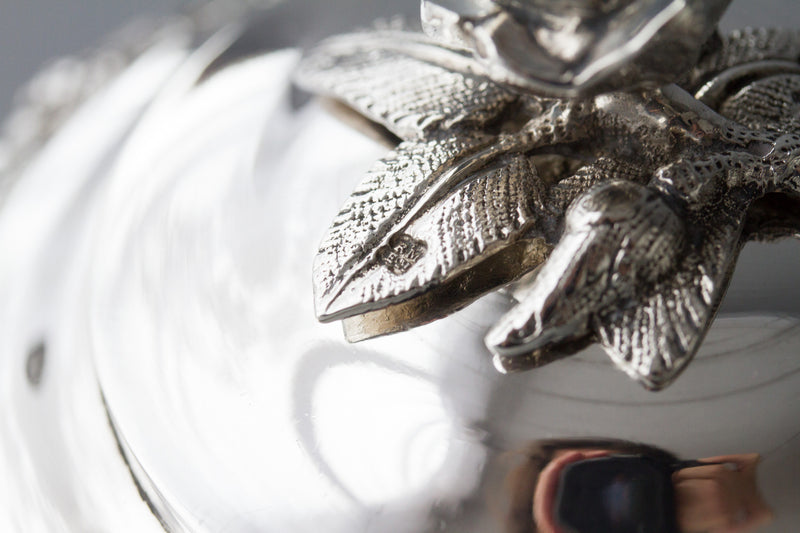 A Victorian Silver Coffee Pot by Martin, Hall & Co, Sheffield 1868