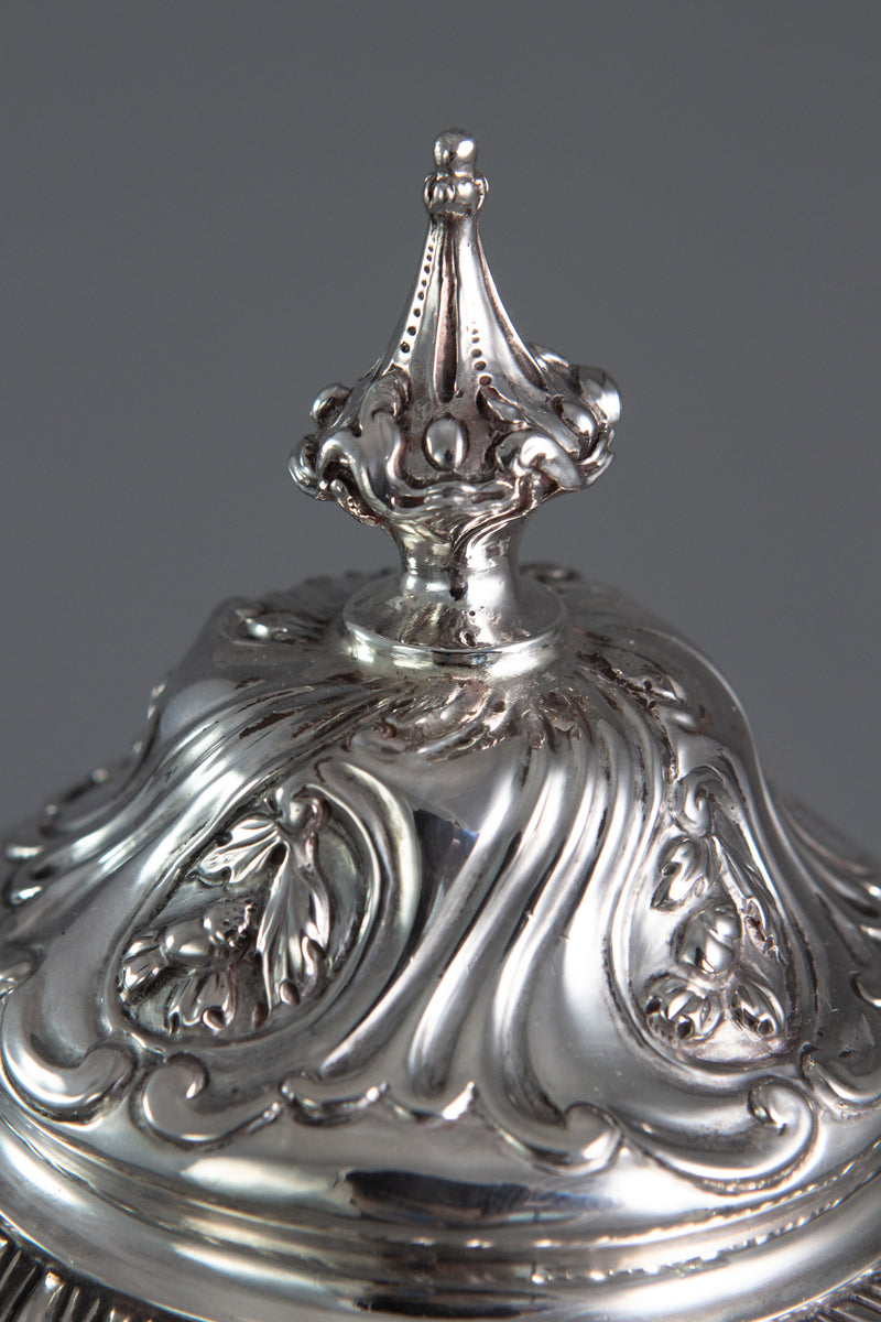 A George III silver coffee pot, London 1769 by William Abdy
