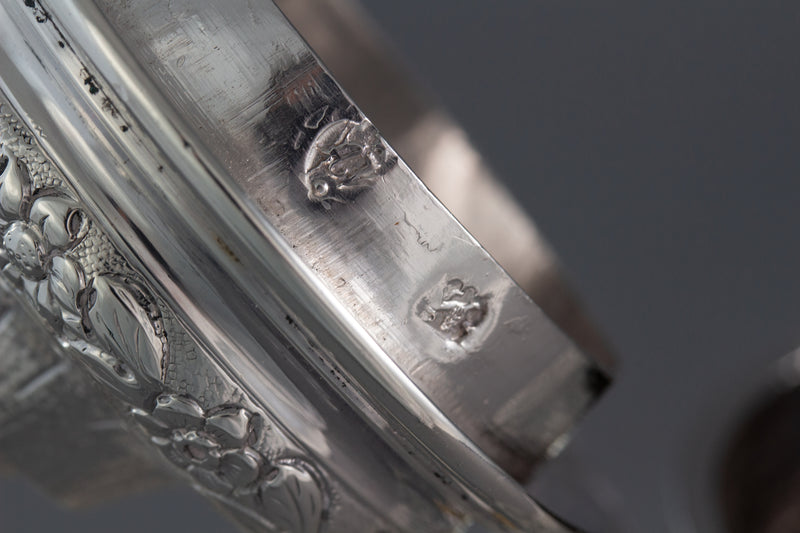 A George II Silver Coffee Pot, Ayme Videau, London 1751