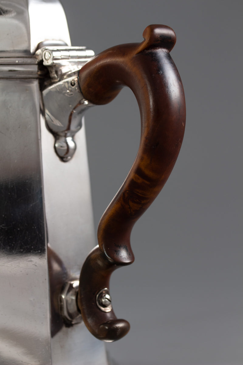 A George I Britannia Silver Coffee Pot London 1716 by John Chartier