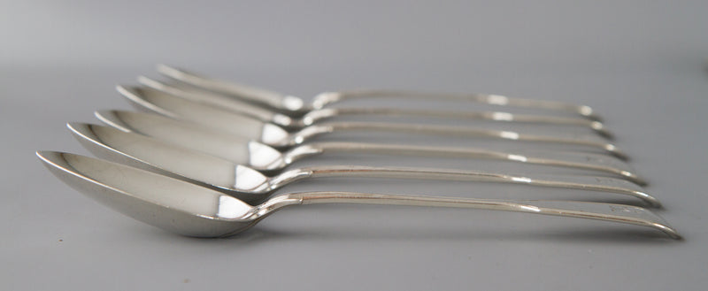 A Very Fine Set of  Georgian/Victorian Silver Cutlery for Six