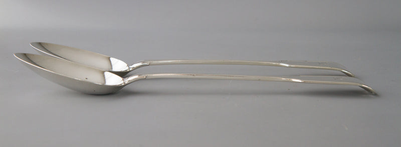 A Very Fine Set of  Georgian/Victorian Silver Cutlery for Six