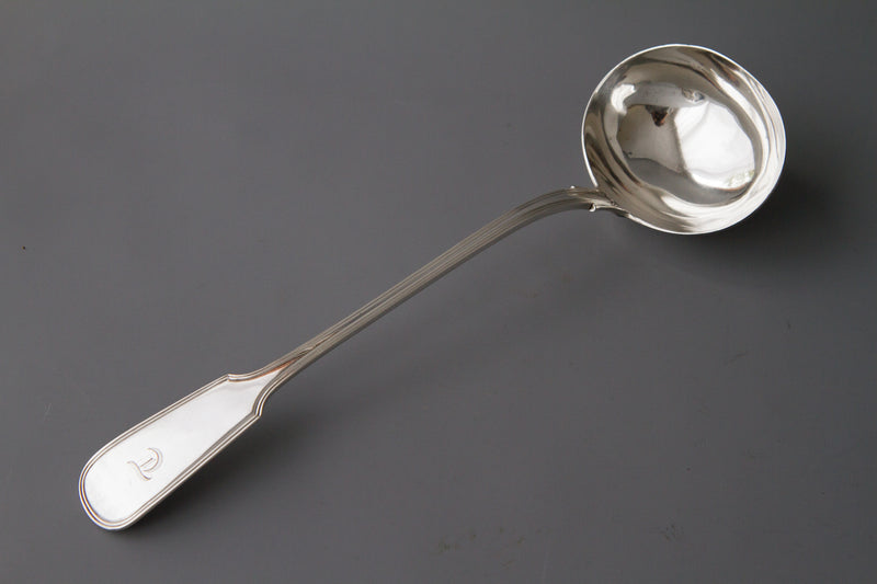 A Very Fine Set of  Georgian/Victorian Silver Cutlery for Six