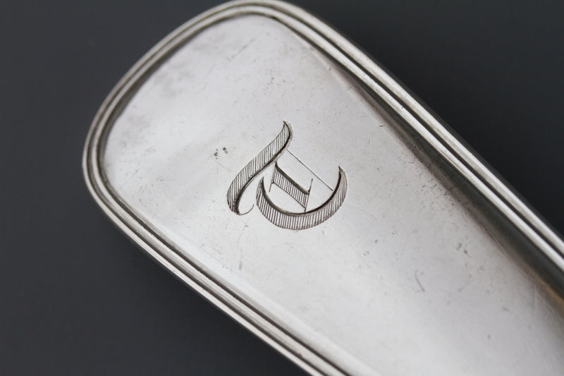 A Very Fine Set of  Georgian/Victorian Silver Cutlery for Six
