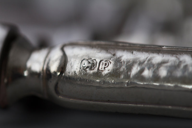 A Very Fine Set of  Georgian/Victorian Silver Cutlery for Six