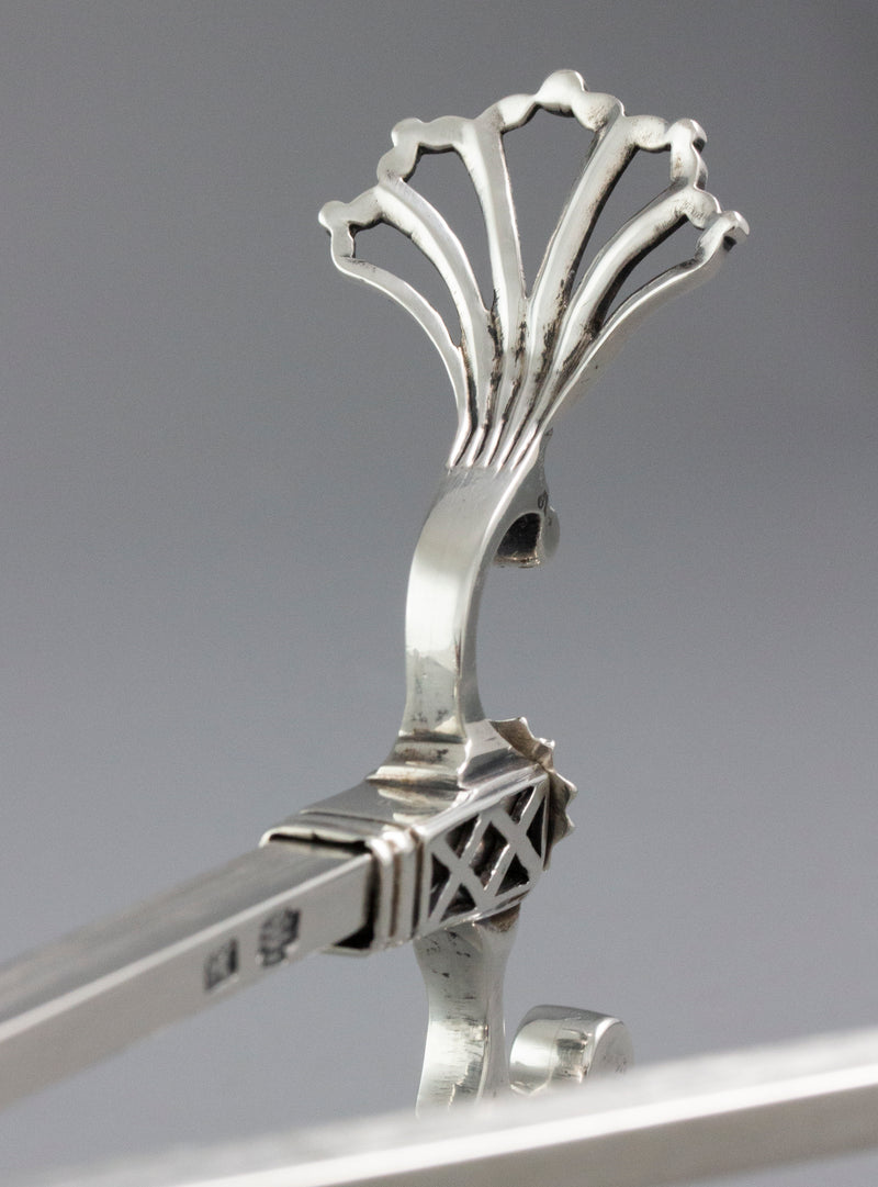 An Early George III Silver Dish Cross, London 1766 by Samuel Herbert
