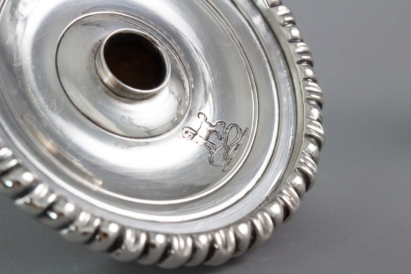 An Early George III Silver Dish Cross, London 1766 by Samuel Herbert