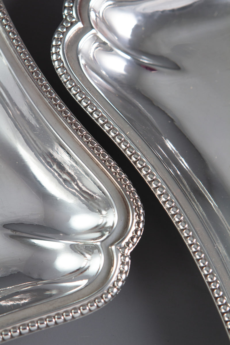 A Pair of 18th Century Entrée Dishes, 1784 and 1792 by Carter, Daniel & Sharp