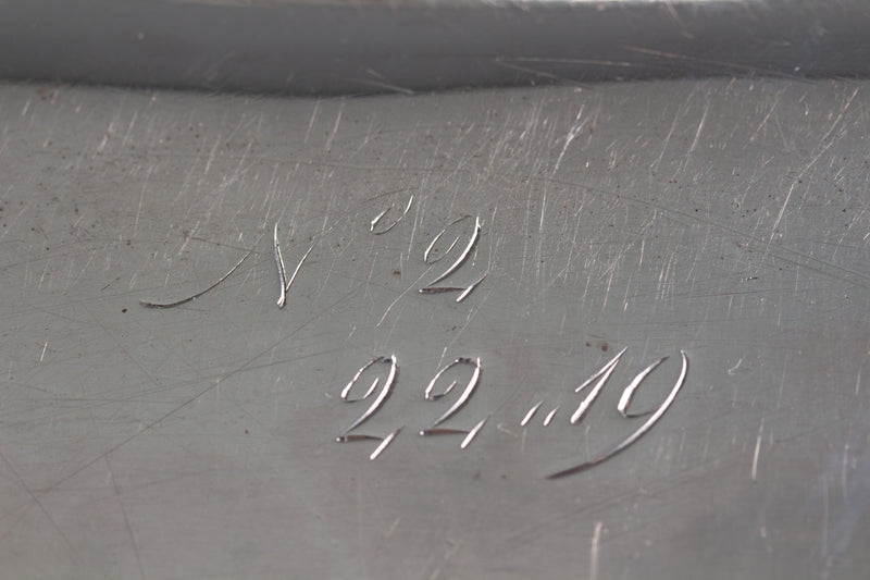 A Pair of 18th Century Entrée Dishes, 1784 and 1792 by Carter, Daniel & Sharp