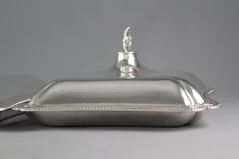 A Pair of 18th Century Entrée Dishes, 1784 and 1792 by Carter, Daniel & Sharp