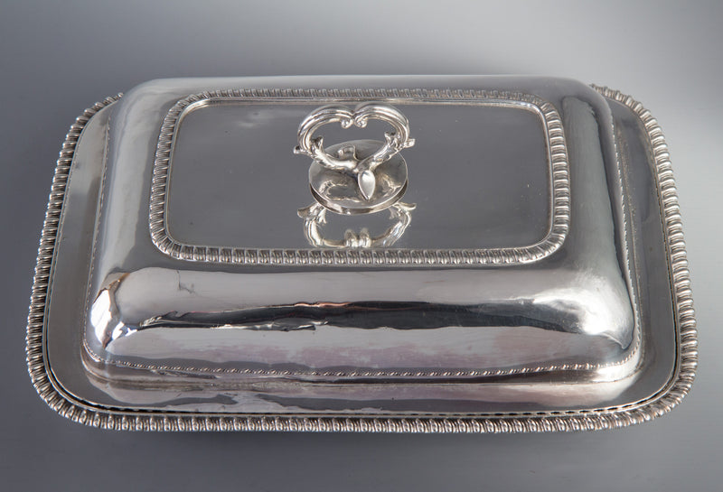 A Georgian Silver Entree Dish London 1815 by William Bateman
