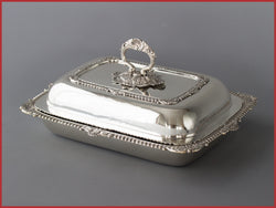 A Superb Georgian Silver Entree Dish London 1814 by William Eliot