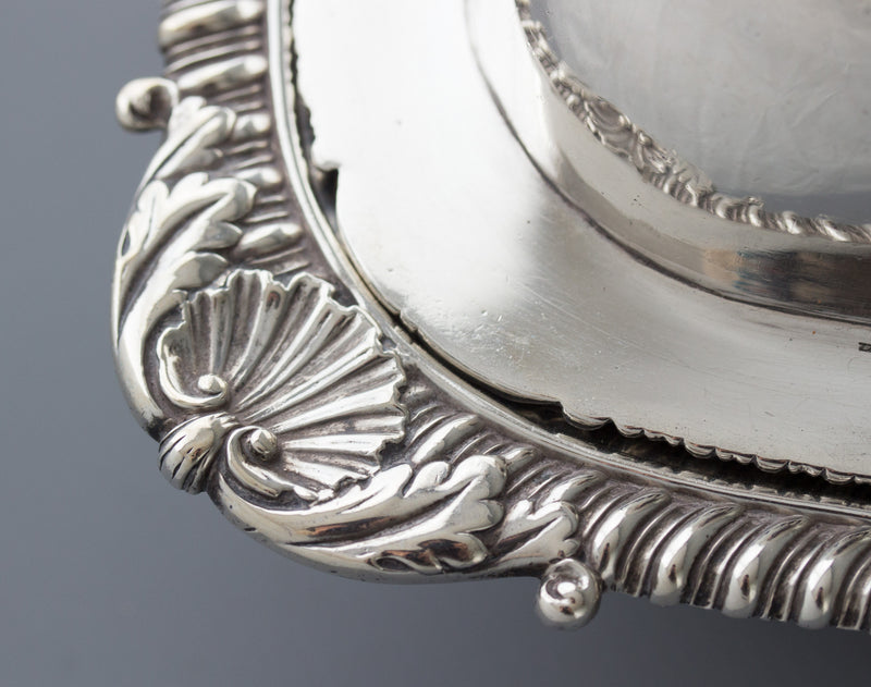 A Superb Georgian Silver Entree Dish London 1814 by William Eliot
