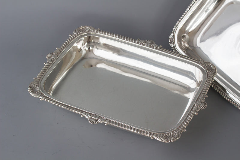 A Superb Georgian Silver Entree Dish London 1814 by William Eliot