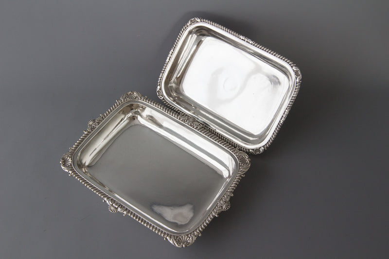 A Superb Georgian Silver Entree Dish London 1814 by William Eliot