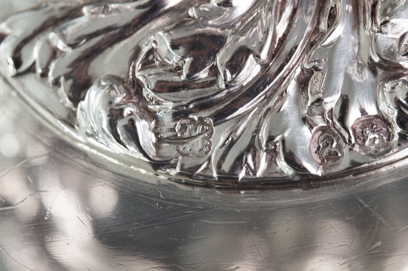 An Excellent Pair of Georgian Silver Entree or Serving Dishes London 1821 by Joseph Craddock and William Reid