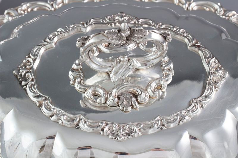 A Pair of William IV Silver Entree or Serving Dishes Birmingham 1836