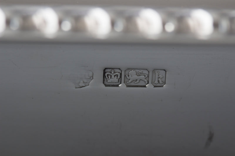 A Pair of  Edwardian Silver  Entree Dishes Sheffield 1902