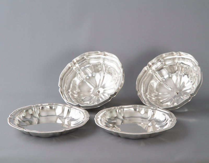 An Exceptional Pair of Georgian Silver Entree Dishes by Paul Storr London 1826