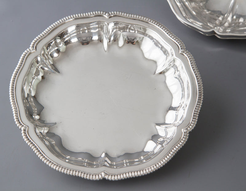An Exceptional Pair of Georgian Silver Entree Dishes by Paul Storr London 1826