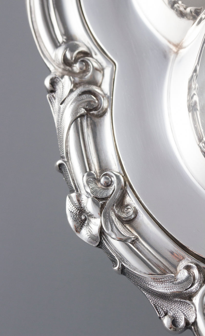 A Pair of Victorian Silver Entree or Serving Dishes London 1855 by Edward and John Barnard