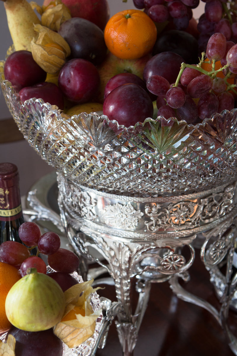 An Impressive George III Silver Epergne or Centrepiece, London 1808 by William Pitts