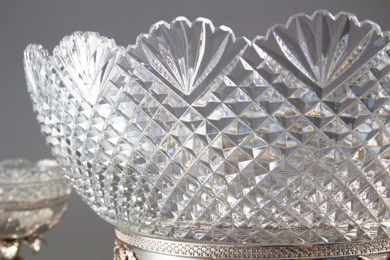 An Impressive George III Silver Epergne or Centrepiece, London 1808 by William Pitts