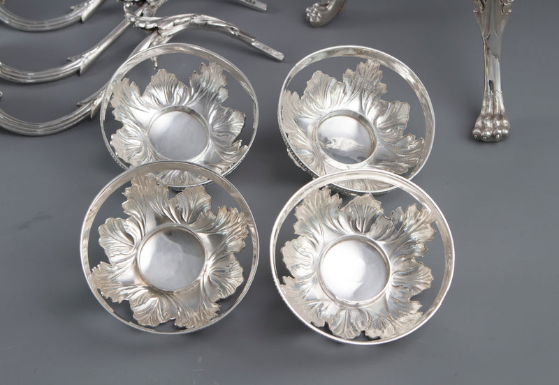 An Impressive George III Silver Epergne or Centrepiece, London 1808 by William Pitts