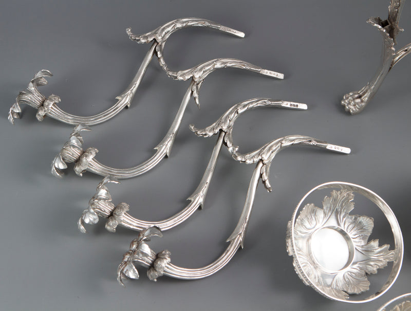 An Impressive George III Silver Epergne or Centrepiece, London 1808 by William Pitts
